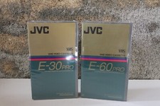 lot de 2 cassettes JVC PRO E30
