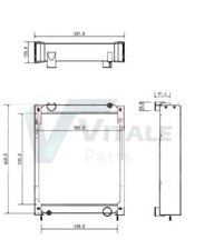 RADIATOR FOR  FENDT VARIO