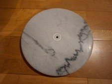 MAGNIFIQUE SOCLE MARBRE GRIS /