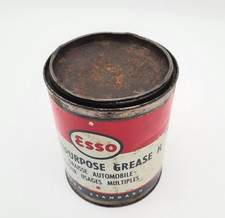 Ancien Pot de Graisse ESSO à