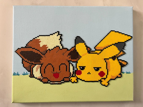Pixel art perles a repasser - pixel,