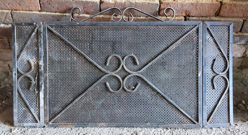 Grille protection par - par, feu
