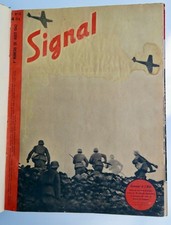 RECUEIL SIGNAL 2 NUMÉROS AOUT 1942 AOUT 1943 + 13 NUMÉROS L'ILLUSTRATION 1943
