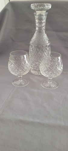 Carafe cristal taillé et - cristal,