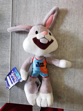 space jam a new legacy,peluche bugs bunny avec étiquettes