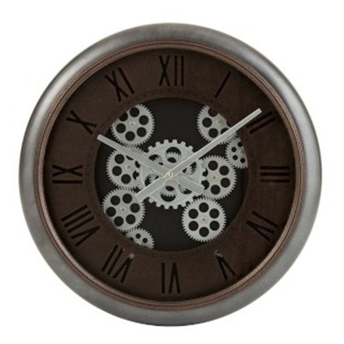 Horloge engrenages gris - , acier