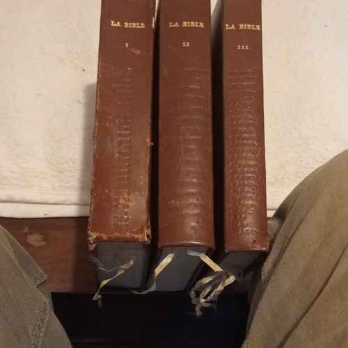 Bible tomes i ii iii - bible,