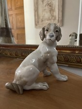 Lladro Grand chien de chasse en porcelaine