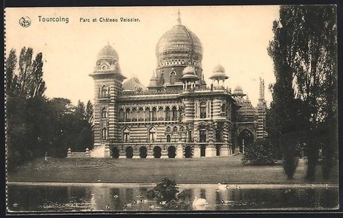 Cpa tourcoing parc et - cpa, tourcoing,
