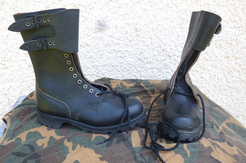 Rangers brodequins cuir noir - brodequins,
