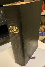 MISSEL VESPERAL ROMAIN -
