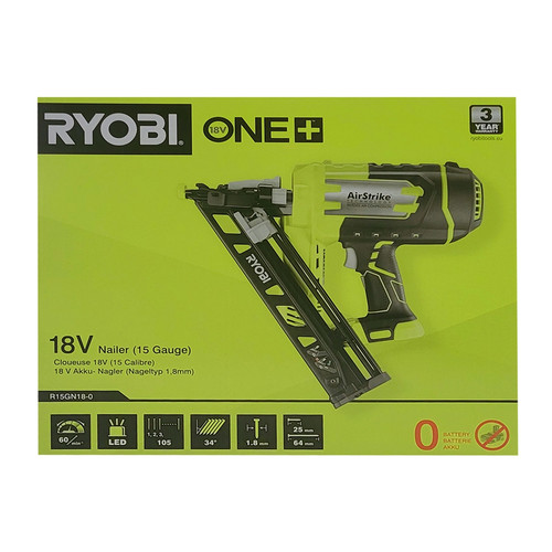 Ryobi r15gn18 cloueuse sans - r15gn18-0,