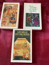 lot de 3 livres des milles et