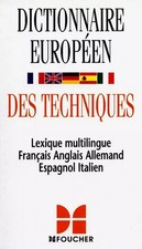 Dictionnaire européen des