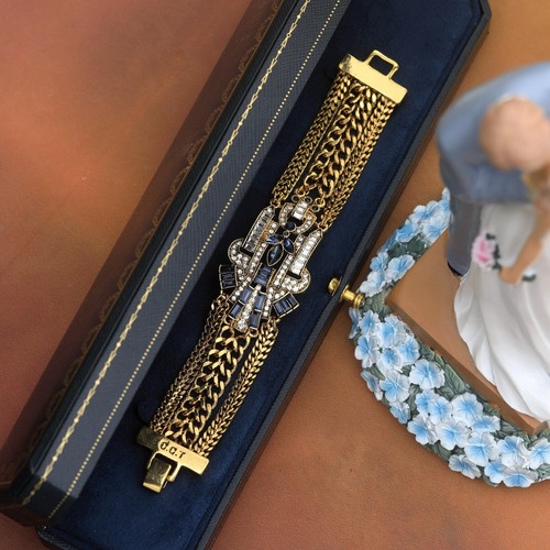 Bracelet doré art - bracelet,