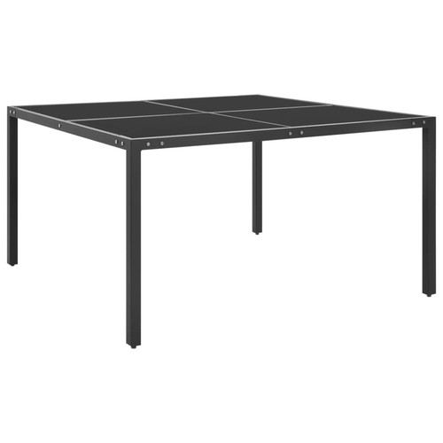Table jardin anthracite - table, de