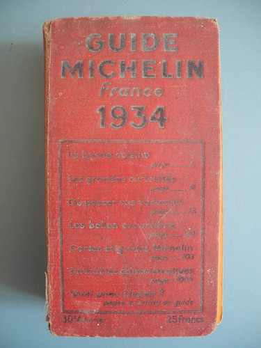Guide rouge michelin red - guide,