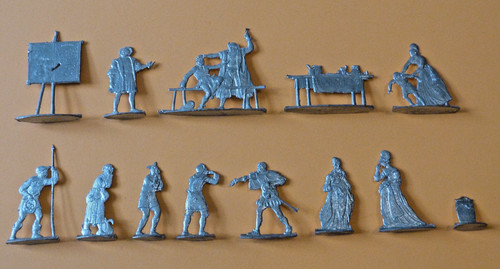 Plats étain zinnfiguren - -,
