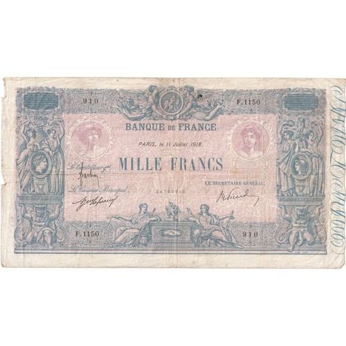 France 1000 francs - 1000, francs,