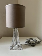 Petite lampe de chevet cristal Daum France