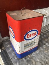 Ancien bidon d’huile ESSO