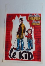 Le Kid Charlie Chaplin affiche cinema originale