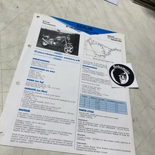 Dealim VT125 1998 1999 VT 125  Fiche technique moto ETAI type VT125F