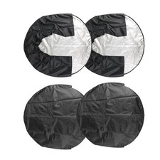  4 Pcs Couvoirs De Pneus Pour Voitures Housse Neige Antidérapante