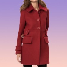 Manteau Rouge Maje