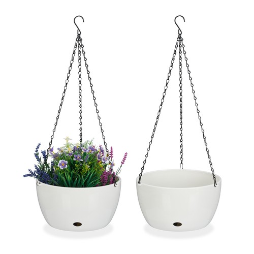 Pot fleurs suspendu - de, 2