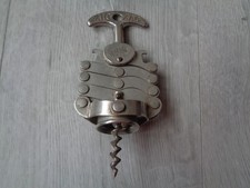 ANCIEN TIRE BOUCHON ZIG ZAG EXTENSIBLE BREVETE SGDG VINTAGE