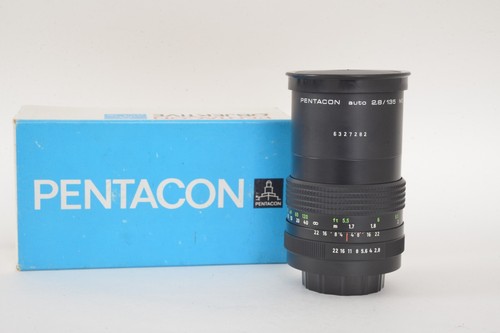 Objectif pentacon auto 135mm - objectif,