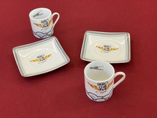 Paire Tasses et Dessous de