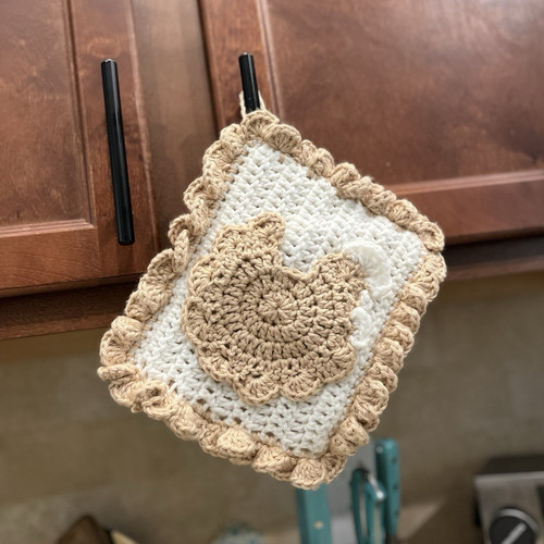 Chicken crocheted yarn - chicken,