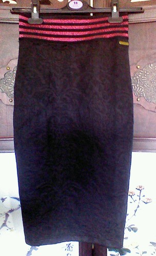 Jupe crayon jacquard - , femme