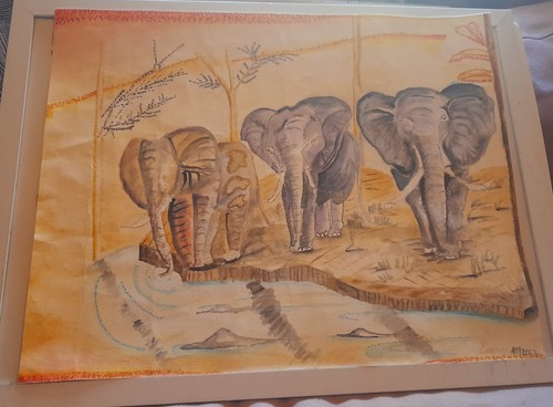 Tableau signé emery - tableau,