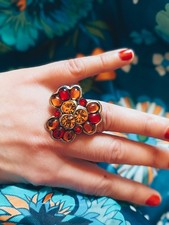 Bague Upcyclée Taratata Fleur