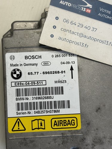 Ecu calculateur capteur airbag - ecu,