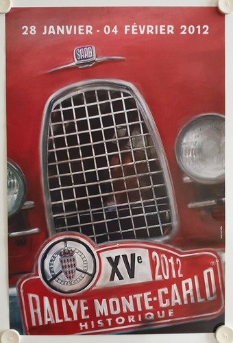 Affiche course automobile - affiche, xve