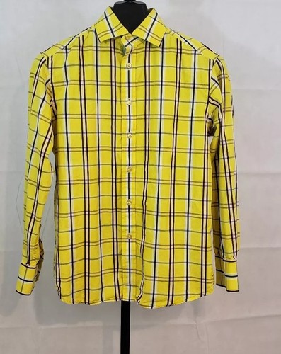 Robert graham yellow check - robert,