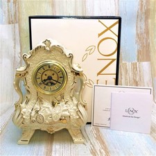 Lenox Disney La Belle et la Bête Cogsworth Horloge Live-Action Rare 18cm