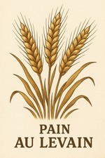 POSTER AFFICHE  Pain  Au