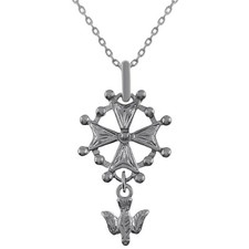 Collier croix Protestante