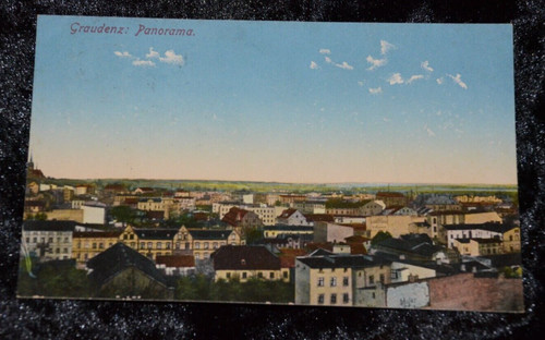 61481 graudenz panorama - ak,
