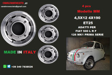 4 jantes alliage 12 ABARTH MM