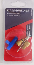 KIT DE 5 EMBOUTS DE GONFLAGE AIGUILLE ADAPTATEUR BALLON PNEU VELO POMPE