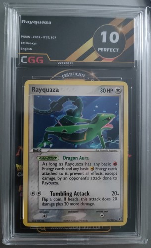 Pokemon card rayquaza 22 - pokemon,