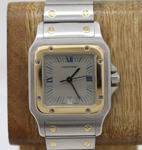 Cartier santos galbee steel - santos, &
