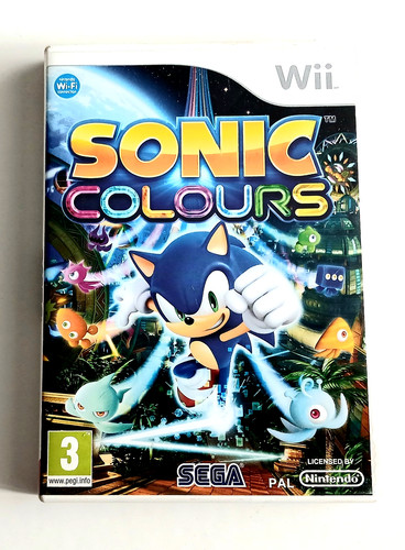 Sonic colours jeu wii - sonic,