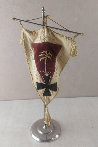 Ancien porte fanion afrika - porte, fanion,